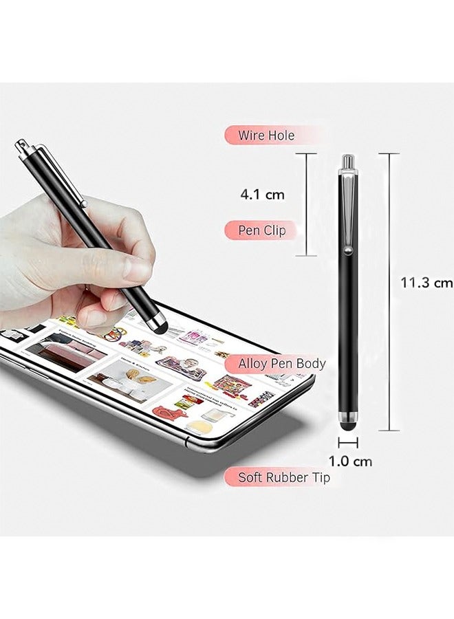 3Pcs Stylus Pen for Touch Screen Stylus Pen for iPad Tablet Stylus Pencil High Sensitivity  Fine Point Universal for Android/Phone/iPad Pro/Air/Android/and All Devices Lightweight 9.0 Handwriting Pen - Image 3